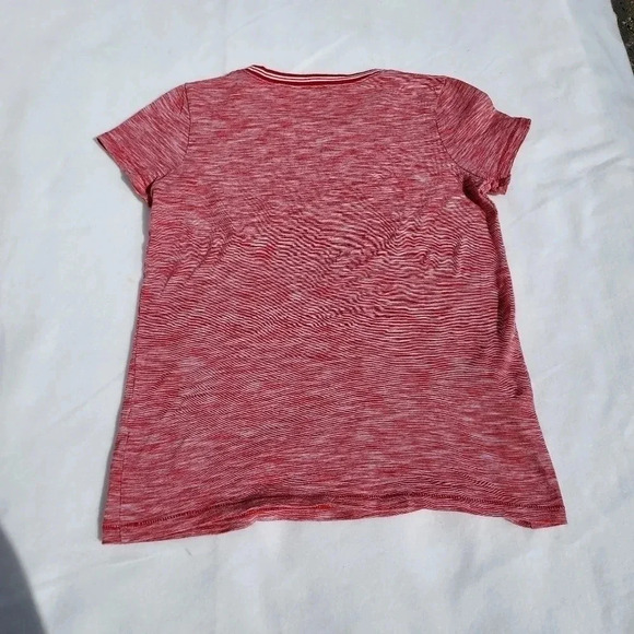 Madewell Striped Red & White Womens Blouse XXS - Picture 10 of 10
